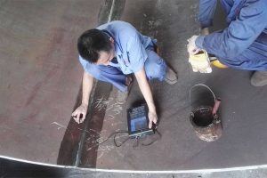 NDT checking after welding