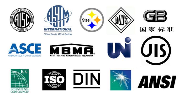 a picture of global steel standard logos