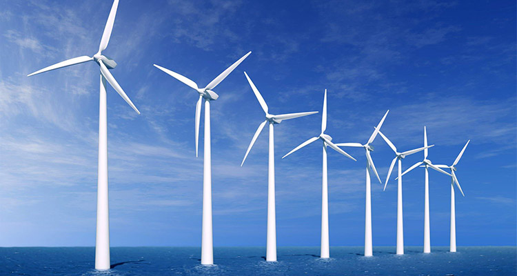 beautiful wind farm image