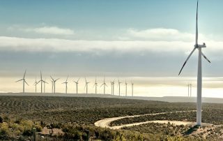 a picture of a wind farm in india